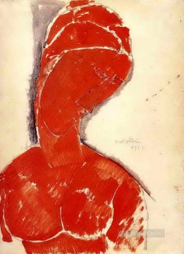 Amedeo Modigliani Painting - busto desnudo 1915 Amedeo Modigliani
